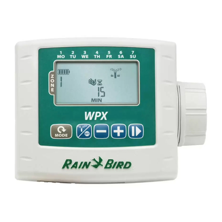 Rain Bird WPX user manual