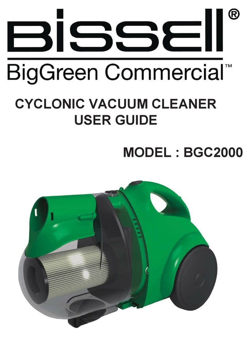 Bissell BGC2000 user guide