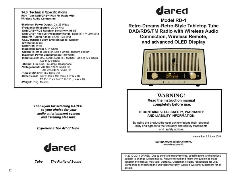 Dared RD-1 manual
