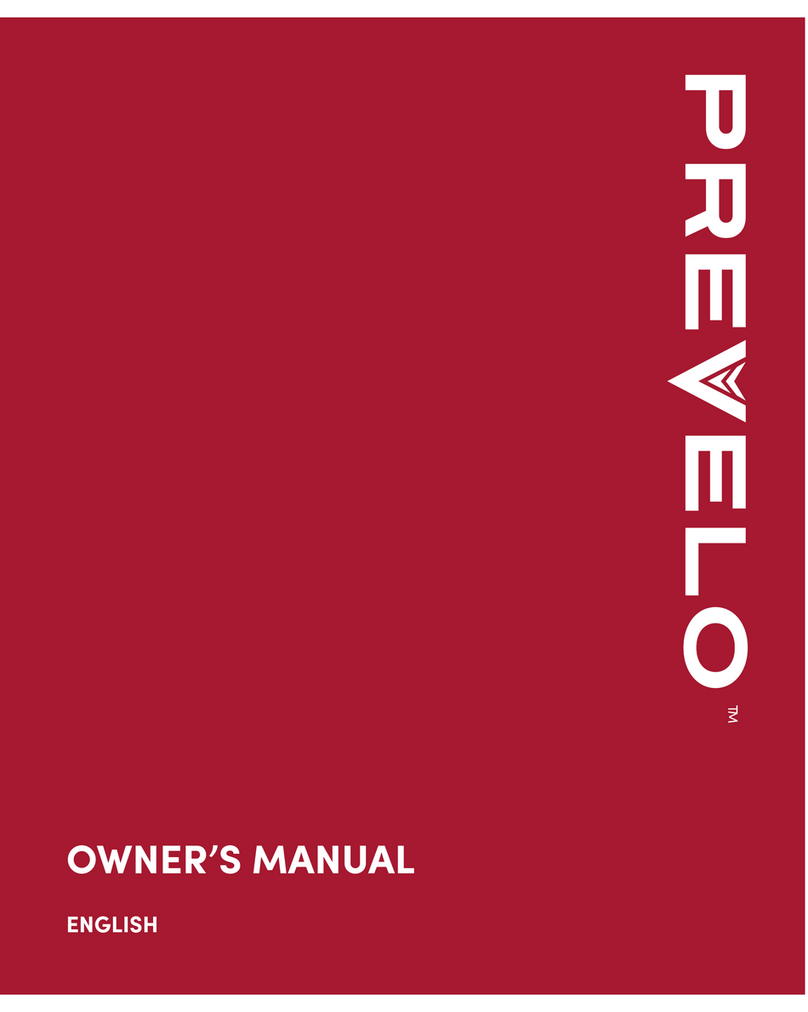 Prevelo Alpha Zero owner's manual