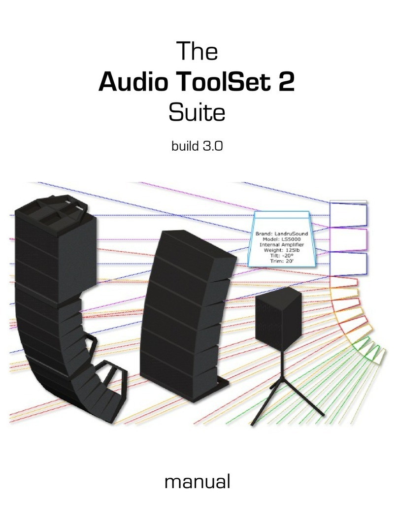 Landru Audio ToolSet 2 User manual