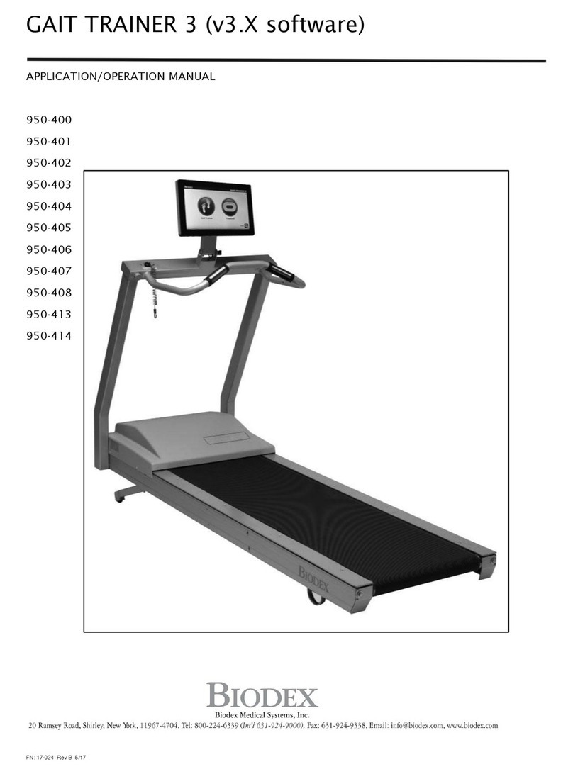 biodex 950-401 User manual