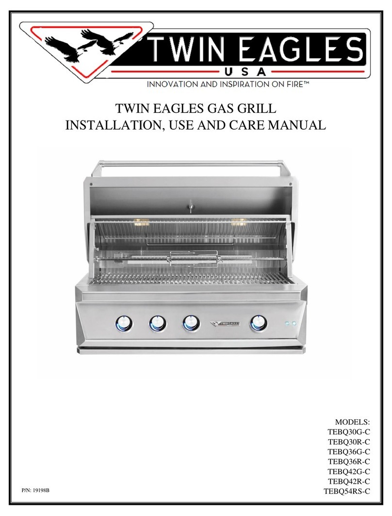 Twin Eagles TEBQ30G-C Instruction and safety manual