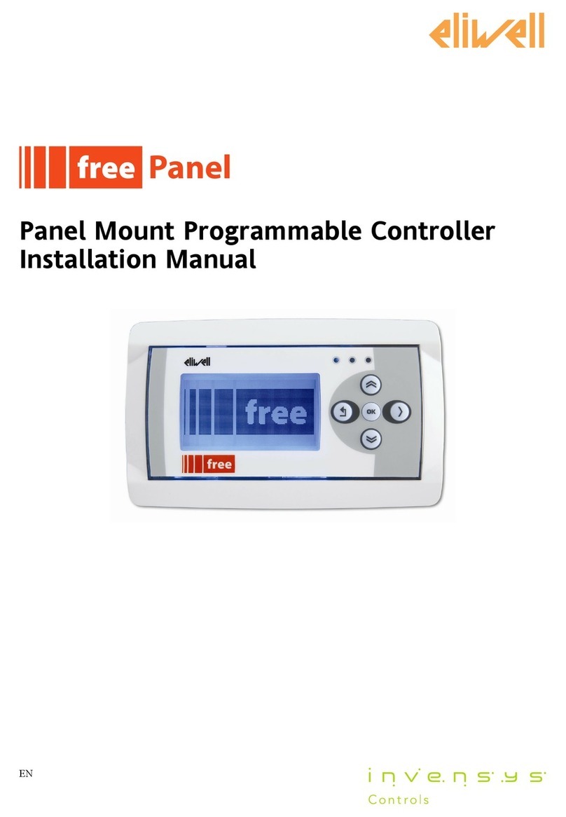 Eliwell FREE Panel EVP 3300/C installation manual