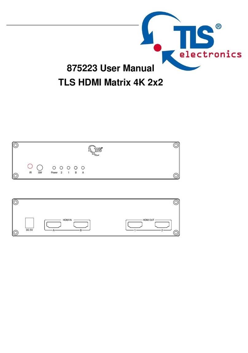 TLS Electronics 875223 User manual