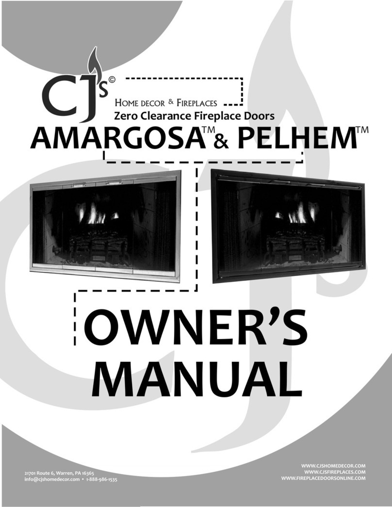 CJs Home Decor Amargosa owner's manual