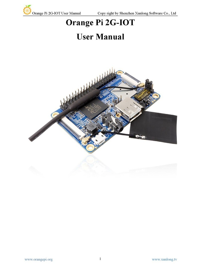 y Shenzhen Xunlong Software Co Orange Pi 2G-IOT user manual