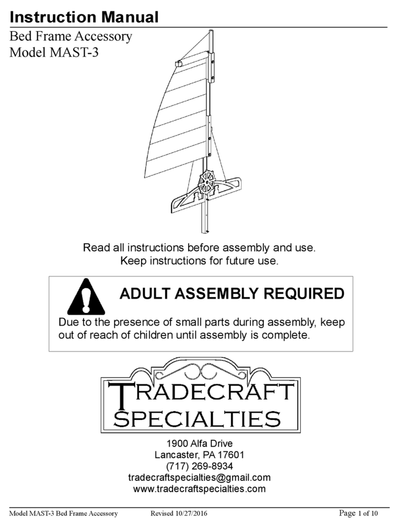 Tradecraft Specialties MAST-3 User manual Tradecraft Specialties MAST-3 User manual