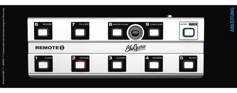 BluGuitar Remote 1 manual