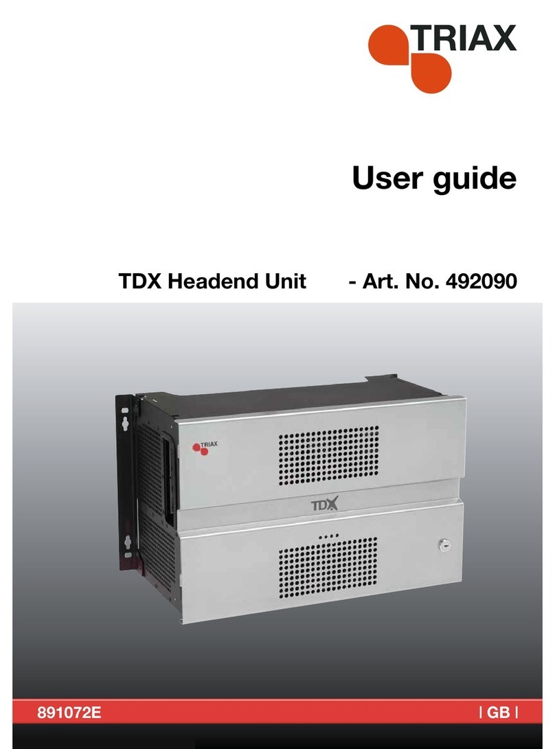 Triax 492090 user guide