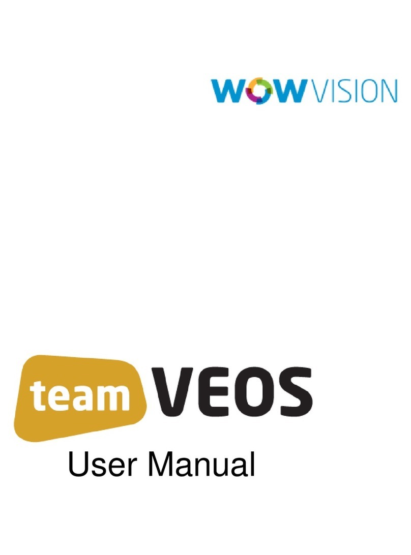 wowvision teamVEOS User manual