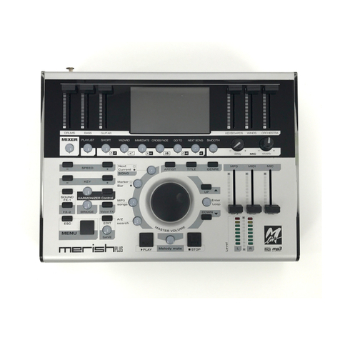 M-LIVE Merish Plus Reference manual