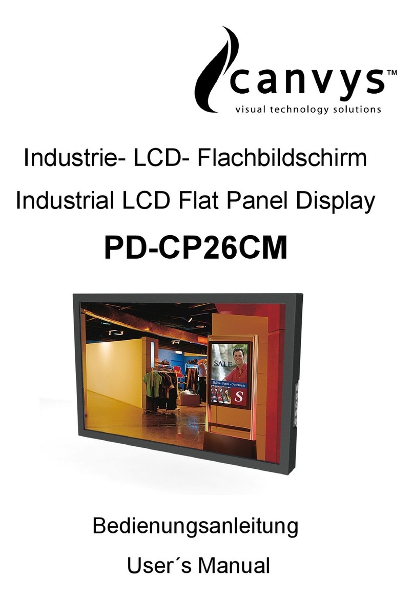 Canvys PD-CP26CM User manual