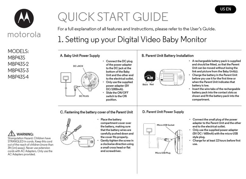 Motorola MBP43S quick start guide