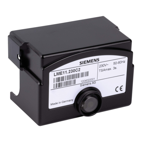 Siemens LME11 series User manual