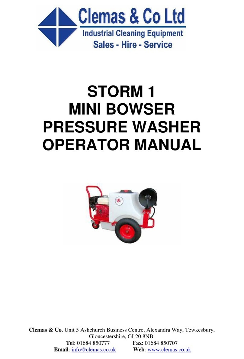 Clemas & Co STORM 1 User manual Clemas & Co STORM 1 User manual