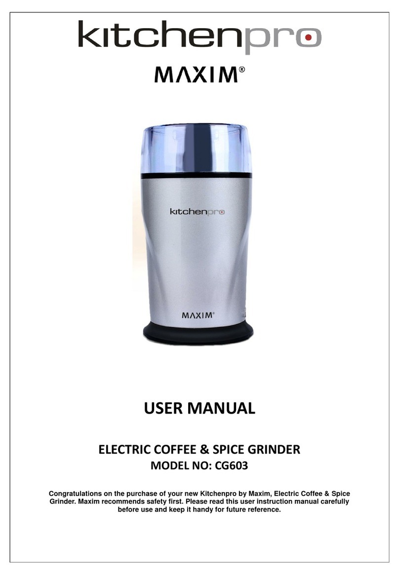 Maxim CG603 user manual