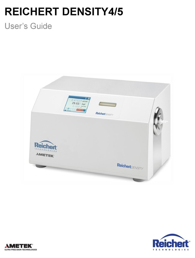 Reichert DENSITY4 user guide Reichert DENSITY4 user guide