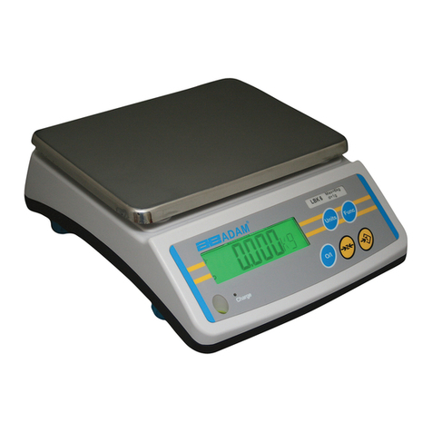 Adam Equipment LBK-3/6a User manual