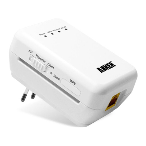 Anker Compact Wi-Fi Repeater User manual