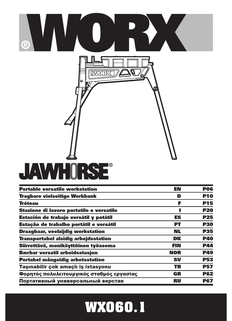 Worx JAWHORSE WX060.1 User manual