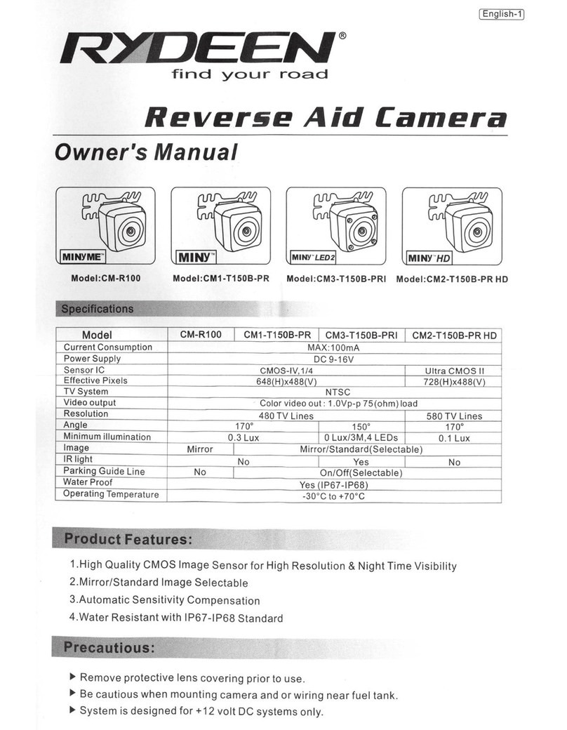 Rydeen CM-R100 User manual