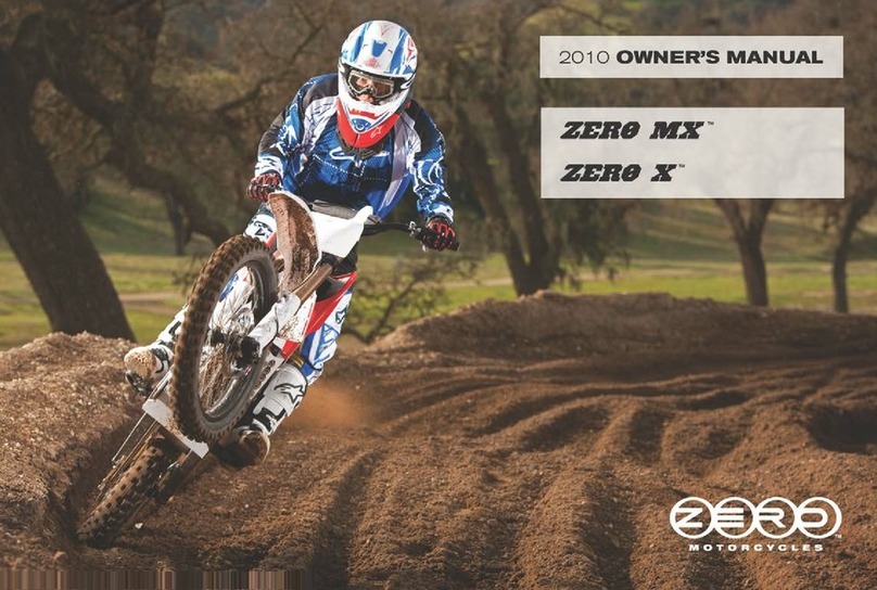 Zero Motorcycles MX owner's manual