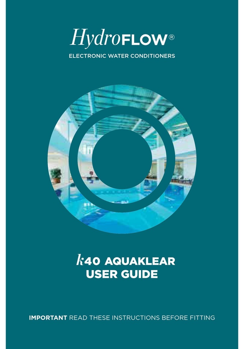 Hydropath HydroFLOW K40 Aquaklear user guide