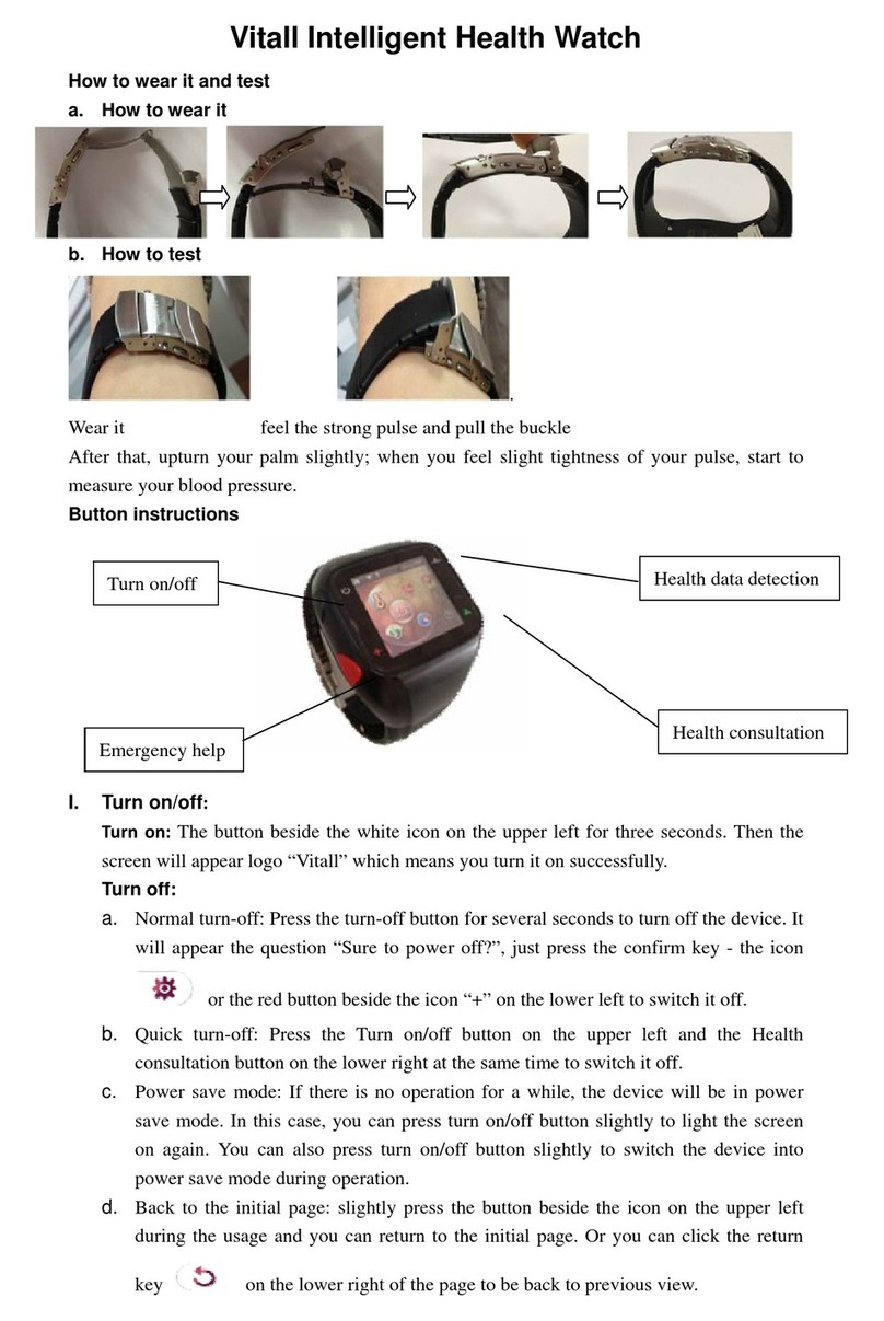 Vitall HM011 user manual