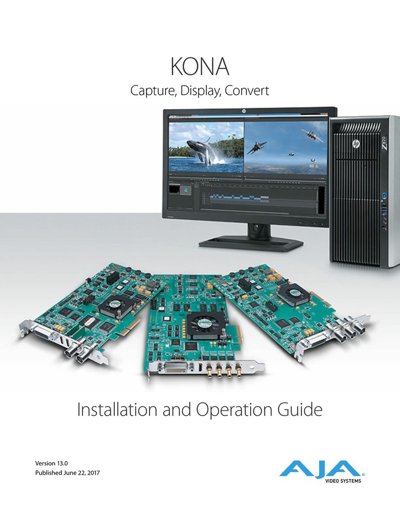 AJA KONA LHe Plus Installation and operation guide