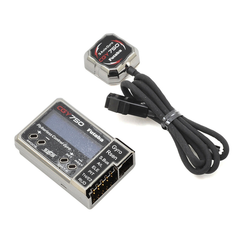 FUTABA CGY750 User manual