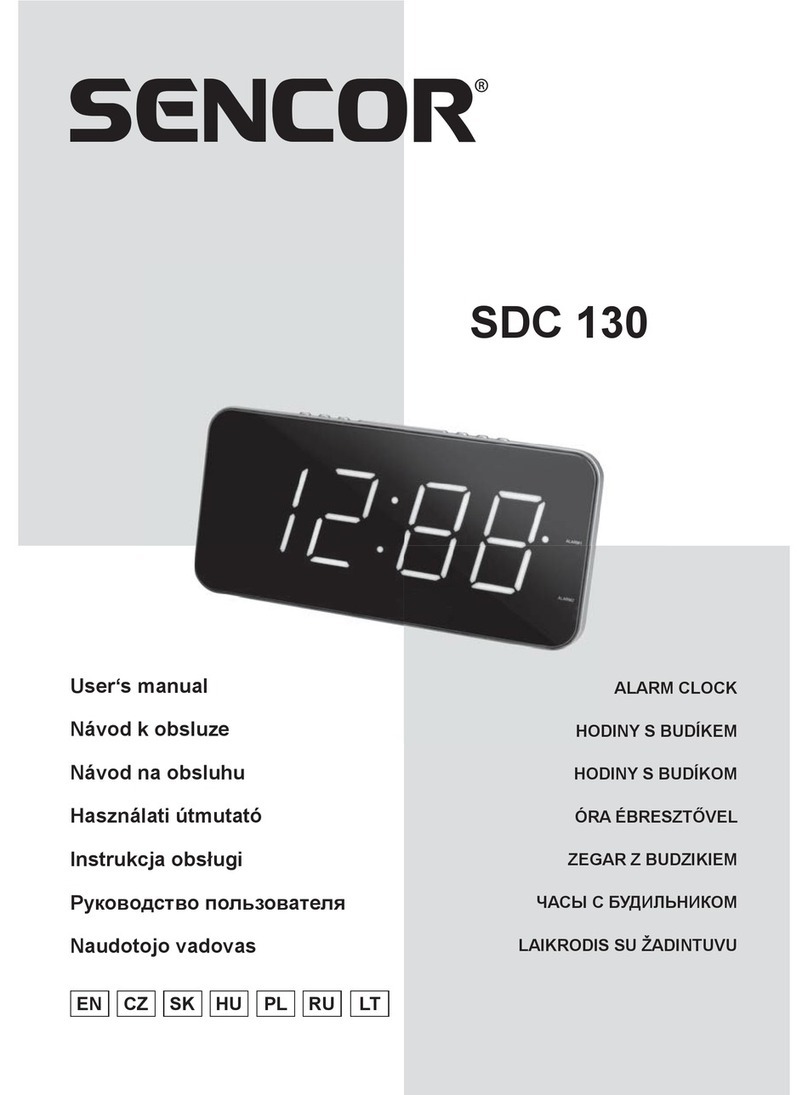 Sencor SDC130 user manual