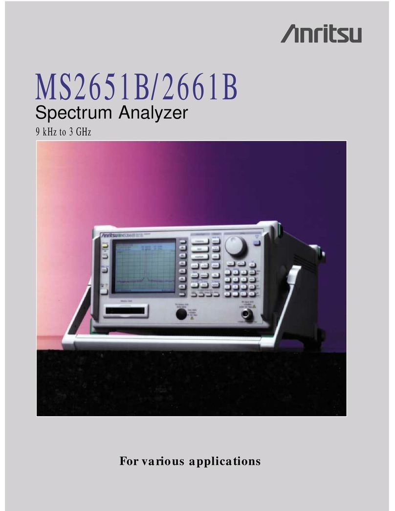 Anritsu MS2651B manual