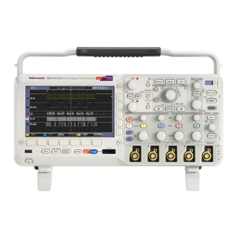 Tektronix MSO2024B Operating and maintenance manual Tektronix MSO2024B Operating and maintenance manual