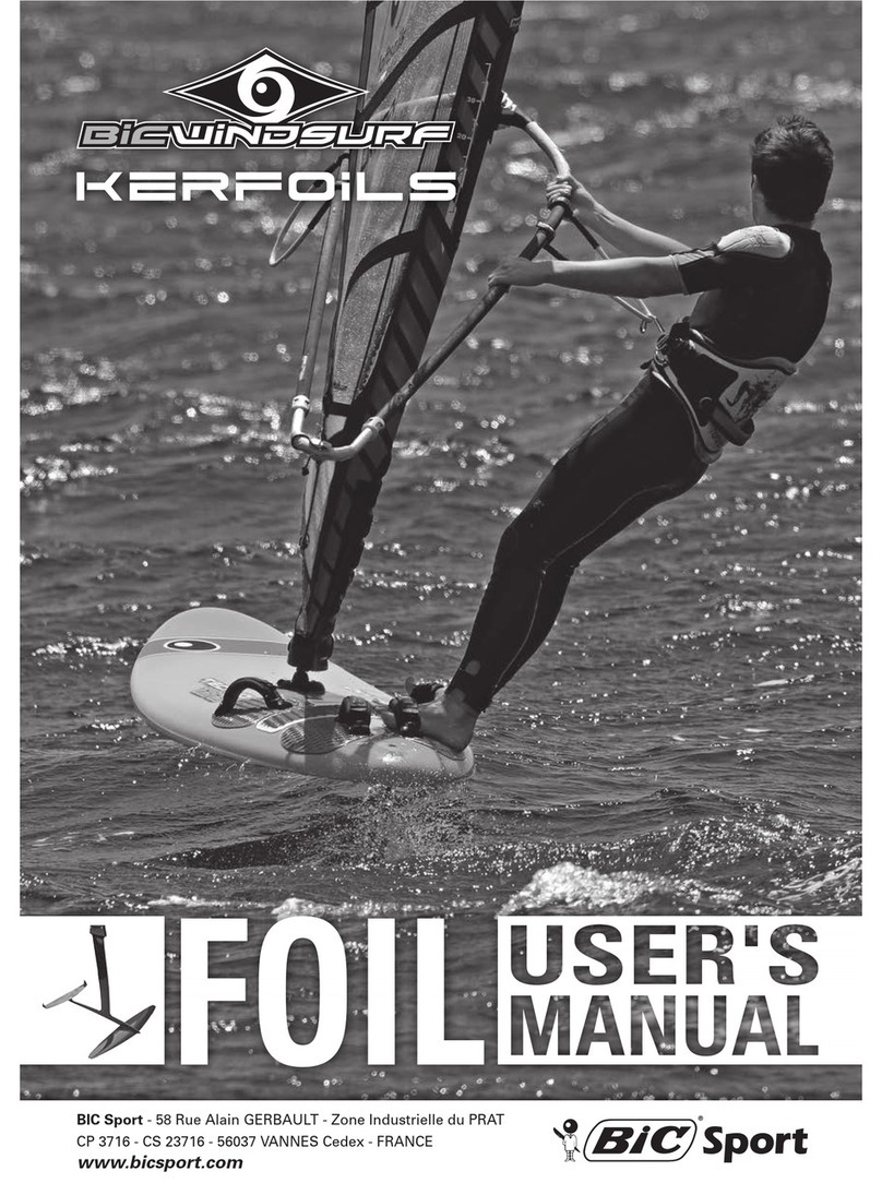 BIC Sport BICWINDSURF KERFOiLS FOIL user manual