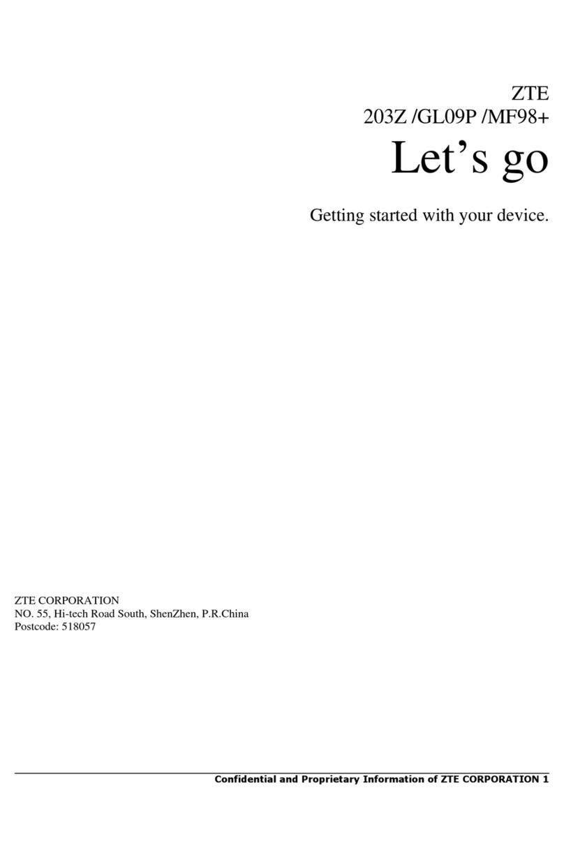 Zte 203Z Let's get started