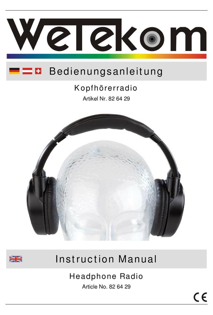 Wetekom 82 64 29 instruction manual