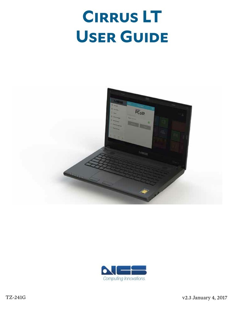 NCS Cirrus LT User manual