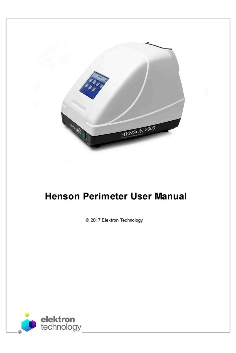 Elektron Technology HENSON 8000 user manual Elektron Technology HENSON 8000 user manual