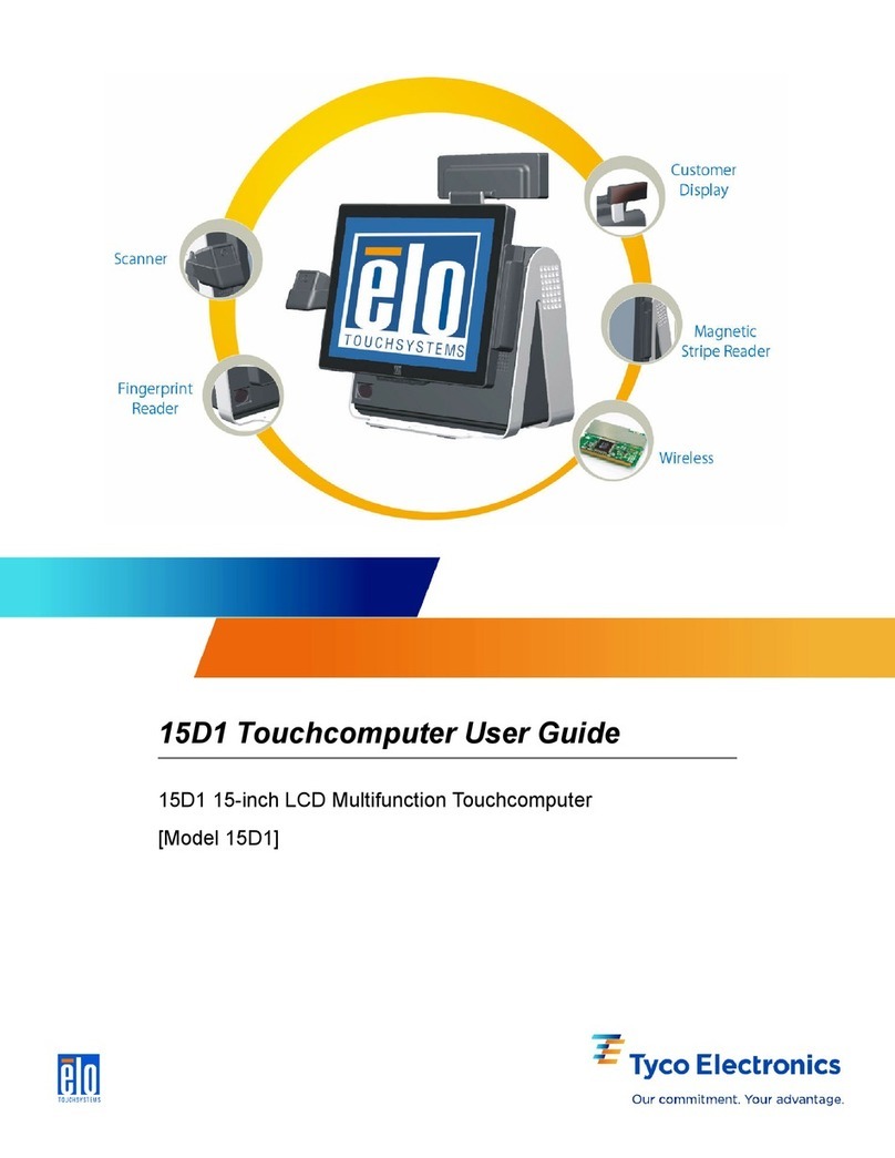 Elo TouchSystems 15D1 User manual Elo TouchSystems 15D1 User manual