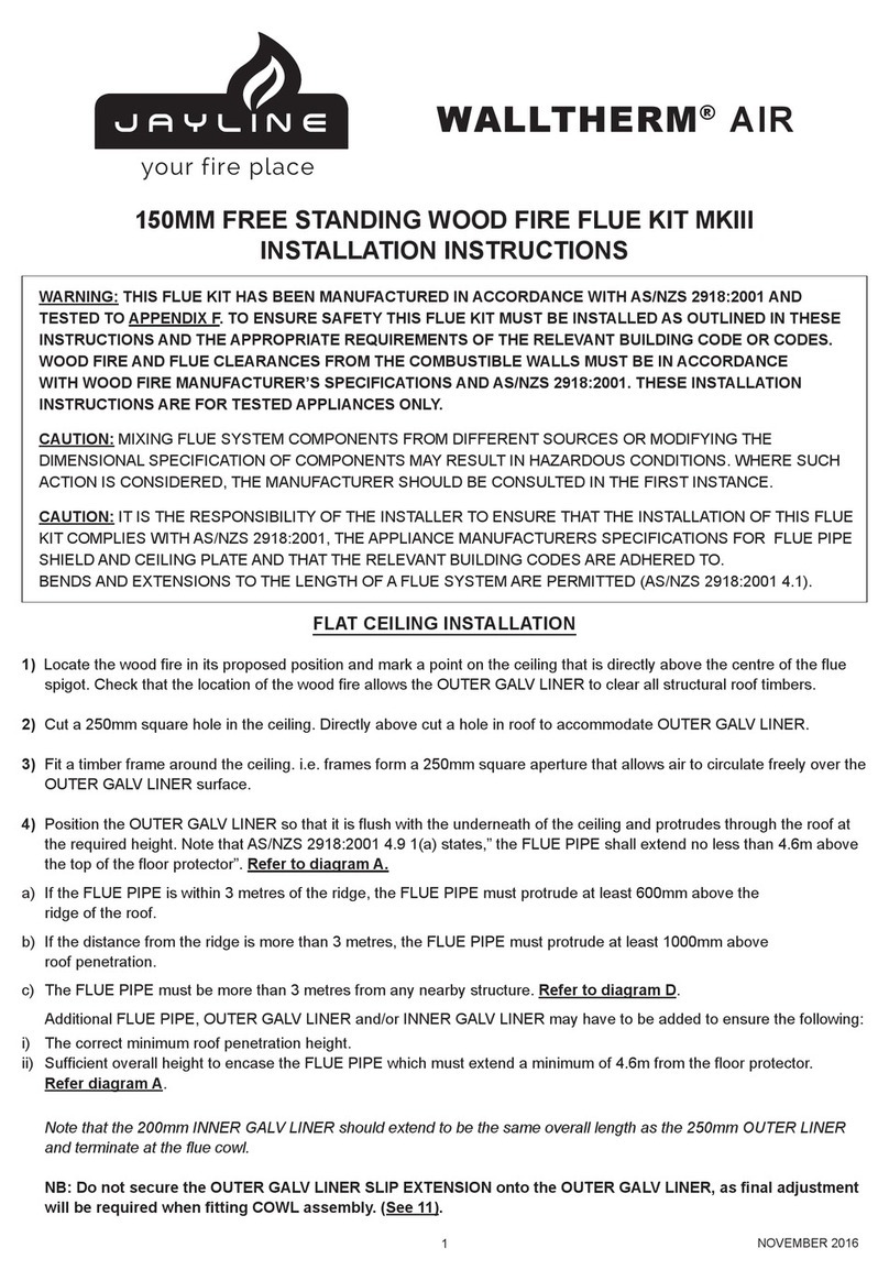 JAYLINE WALLTHERM AIR installation instructions JAYLINE WALLTHERM AIR installation instructions