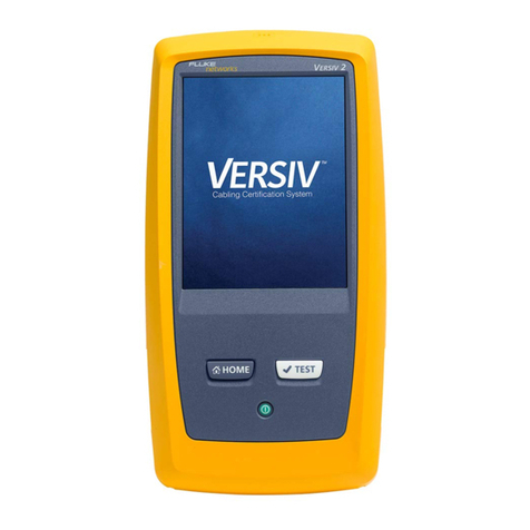 Fluke CableAnalyzer DSX-5000 User manual