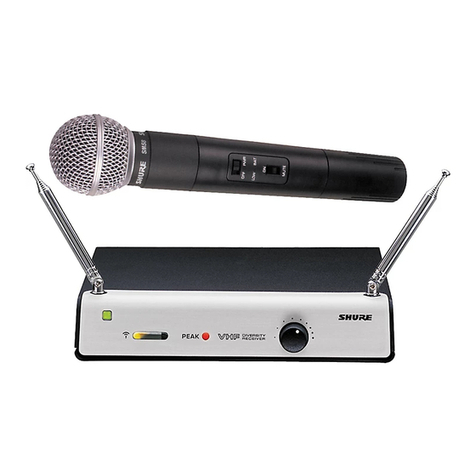 Shure T4 User manual