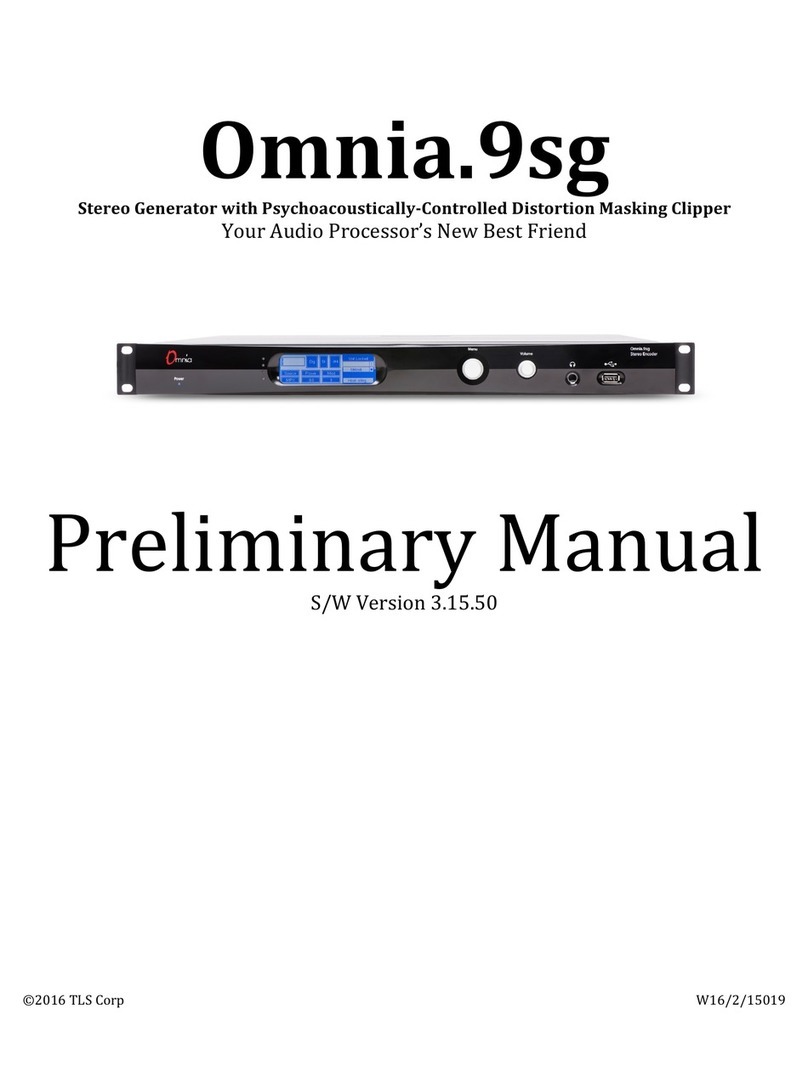 TLS Omnia.9sg User manual