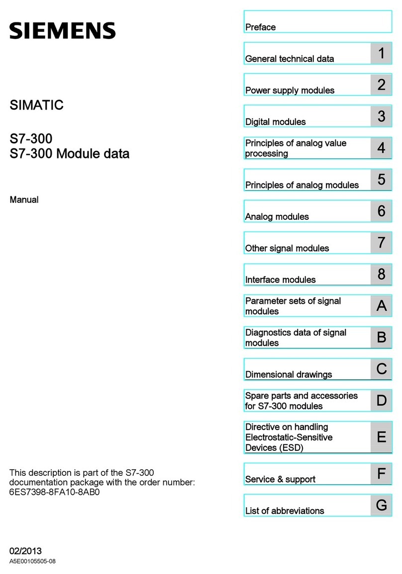 Siemens Simatic S7-300 User manual