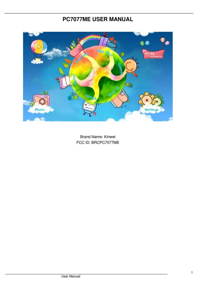 Kinwei PC7077ME user manual