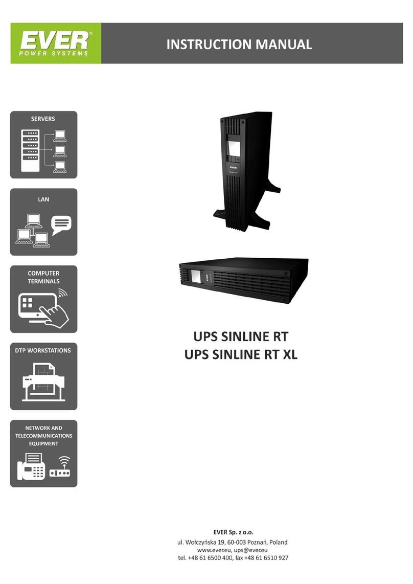 Ever SINLINE RT User manual