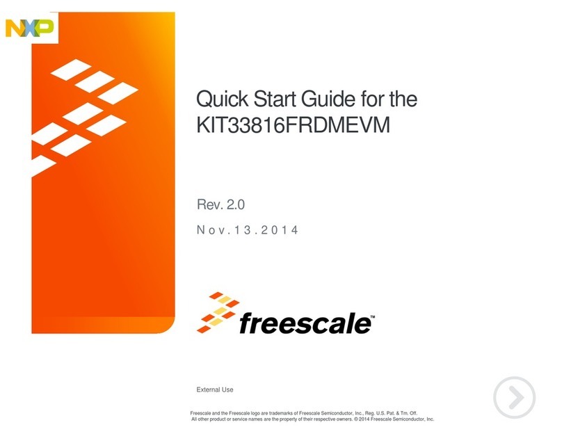 NXP Semiconductors KIT33816FRDMEVM quick start guide