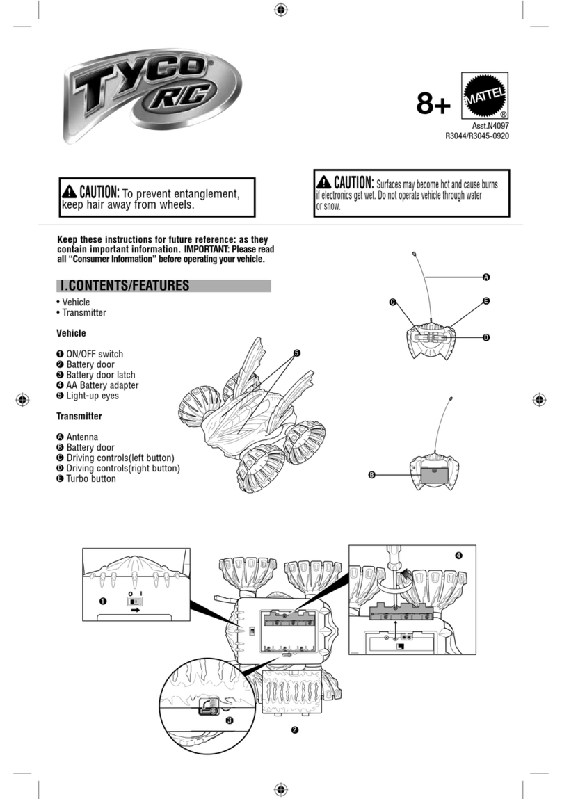Tyco R/C R3044-0920 instructions Tyco R/C R3044-0920 instructions