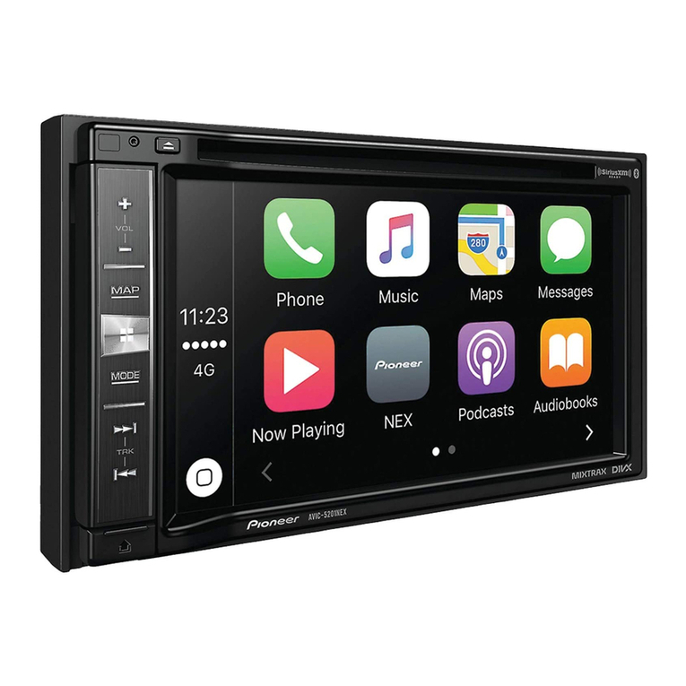 Pioneer AVIC-5201NEX User manual
